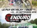 Affiche Enduro Le-Puy-en-Velay 2016