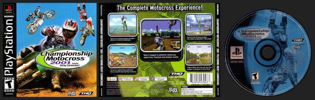 Championship Motocross 2001 featuring Ricky Carmichael